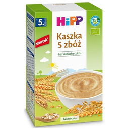 Hipp, 5 zbóż, Kaszka po 5. miesiącu, 200