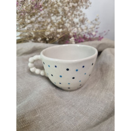 Pakamera Filiżanka ceramiczna KROPECZKI