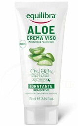 Aloesowy Nawilżający Krem do Twarzy, Equilibra, 75ml