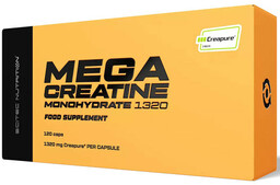SCITEC Mega Creatine Monohydrate 1320 120caps