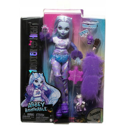 Monster High Lalka podstawowa Abbey Bominable zwierzątko Mamut