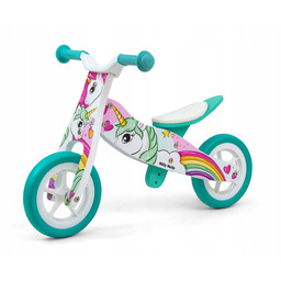 Rowerek Biegowy Pojazd 2W1 Look/cool Unicorn Milly Mally