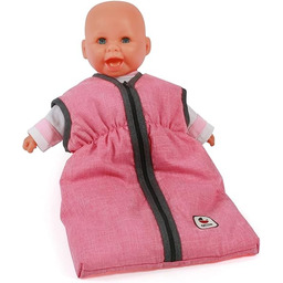 Bayer Chic 2000 792-41 śpiwór dla lalek, różowy