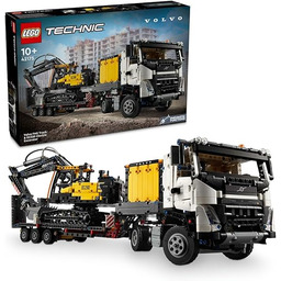 LEGO Technic Ciężarówka Volvo FMX i koparka EC230