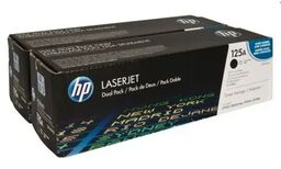 Tonery Oryginalne HP 125A (CB540AD) (Czarne) (dwupak)