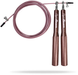 GymBeam Metalowa Skakanka Rose Gold
