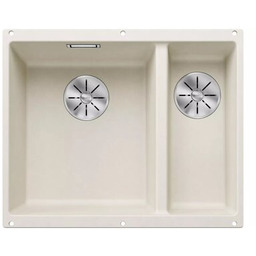 BLANCO Zlewozmywak Subline 340/160-U 527162 Delikatny biały