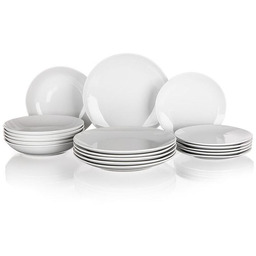 Banquet Komplet talerzy z porcelany MARION 18 szt