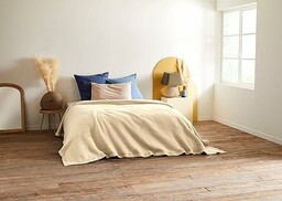 Złote runo koc, krem/kremowy, 220cm x 240cm