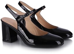 Czółenka damskie Bombonella 8T G070 4072 SIYAH RUGAN