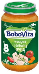 BoboVita Warzywa z delikatną rybą po 8 miesiącu,