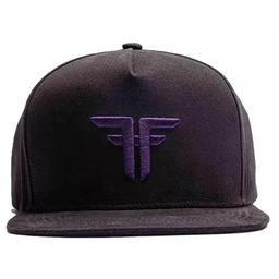 czapka męska FALLEN TRADEMARK FLAT GRAY/PURPLE