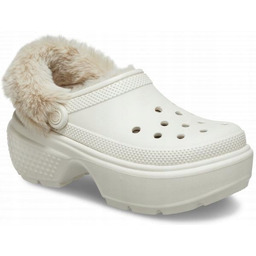 Damskie Ocieplane Buty Chodaki Klapki Crocs Stomp Lined