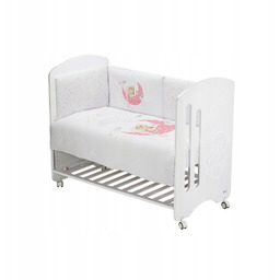 Kołdra 100x135 poszwa i ochraniacz do łóżeczka 60x180