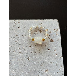 Pakamera Pierścionek elastyczny Cytryn