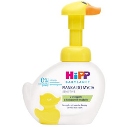 HiPP Babysanft Sensitive Pianka do mycia twarzy