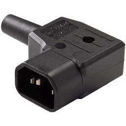 PremiumCord Przyłącze Sieciowe 230V, Wtyczka Kątowa 90 ,