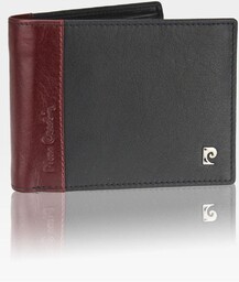 Pierre Cardin, Portfel skórzany męski, Tilak30 8806, czarny