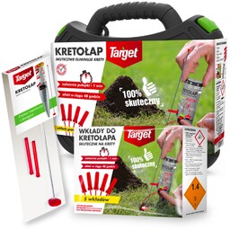 Kretołap Urządzenie + 9 szt. Wkładów + Czujnik