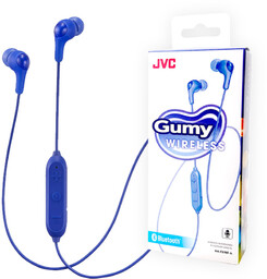 Słuchawki JVC Gumy Soft Wireless Earbuds BLUE (HA-FX9BTA)