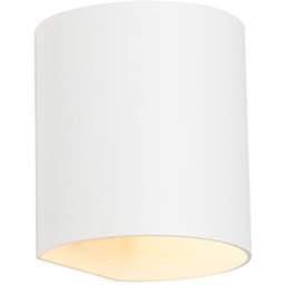 Nowoczesna lampa ścienna biała - Sabbio