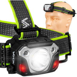 Latarka Czołowa Czołówka Led Akumulatorowa Usb-c Mocna 1200lm