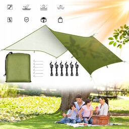 Tarp Namiot Płachta Zestaw Linka Paracord 30M Moro