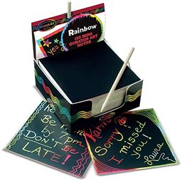 Melissa & Doug tęczowa zdrapki Zdrapki Rękodzieło Zestawy