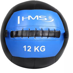 Piłka lekarska WALL BALL 12 kg HMS
