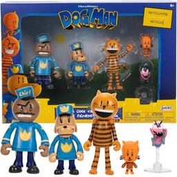JAKKS PACIFIC Zestaw figurek Dog Man 19736