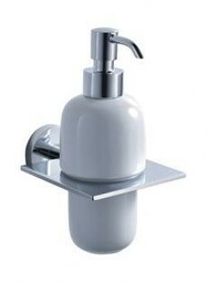 BLUE WATER Dozownik mydła HUGO chrom/porcelana HUG-020* -