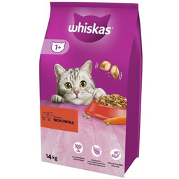 Whiskas z Pyszną Wołowiną - sucha karma