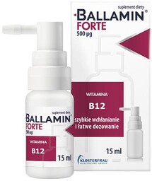 BALLAMIN FORTE Witamina B12 500 g, 15ml