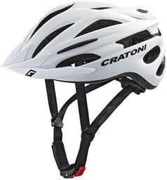 Cratoni Pacer+ kask rowerowy, biały matowy, S-M