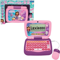 Lexibook, Gabby i Magiczny Dom, francuski/angielski dwujęzyczny laptop