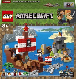 Lego Minecraft 21152 Przygoda na statku pirackim