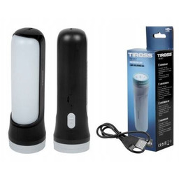 Ładowalna latarka wielofunkcyjna Tiross TS-1857