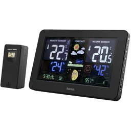 Stacja Pogody Hama Temperatura Prognoza Wilgotność Zegar Dcf