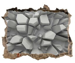 Dziura 3d fototapeta naklejka Abstrakcja 3D