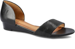 Maciejka Czarne Sandały Damskie Eleganckie Buty