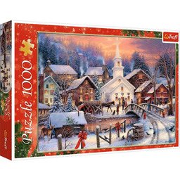 Trefl, puzzle, Białe Święta, 1000 el.
