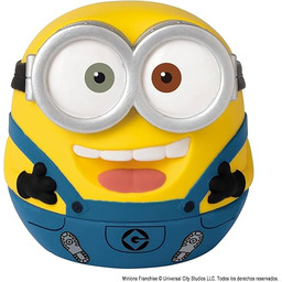 BANDAI, Elektroniczna zabawka Minionki, Squeeze! Minion Bob, 91195,