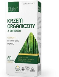 Medica Herbs Krzem organiczny z bambusa 60 kapsułek
