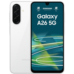 MOBILE PHONE GALAXY A26 5G/256GB WHITE SM-A266B SAMSUNG