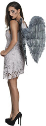 Skrzydła anioła popielate - 65 x 65 cm
