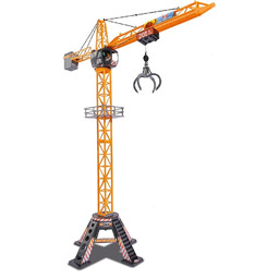 Dickie Toys 203462412 MEGA CRANE Zabawkowy Dźwig zdalnie