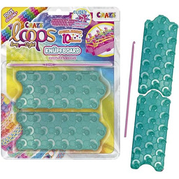 CRAZE Loops Krośno do Wiązania Kolorowych Gumek, Zestaw