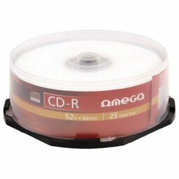 Płyta CD-R 700MB 52x OMEGA Freestyle 25szt