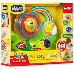 CHICCO Zabawka edukacyjna Sense & Focus Sensoryczny kwiatek