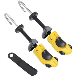 Prawidła do butów z łyżką do butów, żółte,